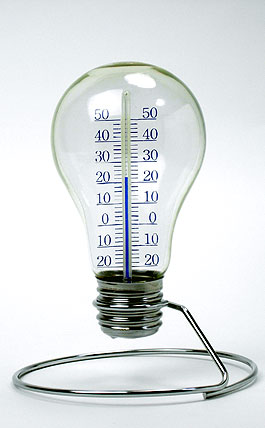 電球温度計（バルブ　サーモメーター）